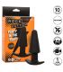 CALEXOTICS ROCK BOTTOM PLUG ANAL CaNICO 10 VIBRACIONES SILICONA NEGRO