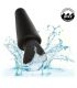 CALEXOTICS ROCK BOTTOM PLUG ANAL CaNICO 10 VIBRACIONES SILICONA NEGRO