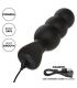 CALEXOTICS ROCK BOTTOM PLUG ANAL CON CUENTAS 10 VIBRACIONES SILICONA NEGRO