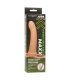 CALEXOTICS MAXX DOBLE PENETRADOR ACANALADO 10 VIBRACIONES NATURAL