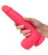 CALEXOTICS STUDS VIBRADOR REALaSTICO 10 VIBRACIONES Y ROSA