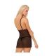 LIVCO CORSETTI FASHION MATIONA CF 90463 CAMISA TANGA NEGRO S M