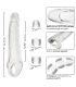 CALEXOTICS MAXX EXTENSOR DE PENE AJUSTABLE TRANSPARENTE