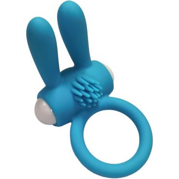 ARMONY MR BUNNY ANILLO VIBRADOR SILICONA GREEN