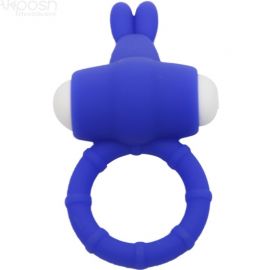 ARMONY MS BUNNY ANILLO VIBRADOR SILICONA AZUL