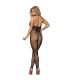 SUBBLIME 951788 BODYSTOCKING LARGO DE REJILLA TIRANTES EN PECHO Y ESPALDA NEGRO TALLA aNICA