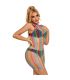 SUBBLIME 952341 VESTIDO DE REJILLA ARCOIRIS TALLA aNICA