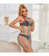 SUBBLIME 952341 VESTIDO DE REJILLA ARCOIRIS TALLA aNICA