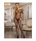 SUBBLIME 951719 BODYSTOCKING DE REJILLA HOMBROS DESCUBIERTOS NEGRO TALLA aNICA