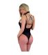 LIVCO CORSETTI FASHION RUBIKA LC XG079 BODY CON GARGANTILLA NEGRO S