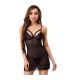 LIVCO CORSETTI FASHION TIANA LC 20208 CAMISA TANGA NEGRO S M