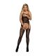 SUBBLIME 951757 BODYSTOCKING CON RECORTES EN FORMA DE CORAZaN NEGRO TALLA aNICA