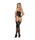 SUBBLIME 951757 BODYSTOCKING CON RECORTES EN FORMA DE CORAZaN NEGRO TALLA aNICA