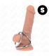 KINK ANILLO PENE TRIPLE METAL CROMADO 32 CM A 45 CM