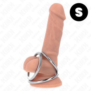 KINK ANILLO PENE TRIPLE METAL CROMADO 32 CM A 45 CM