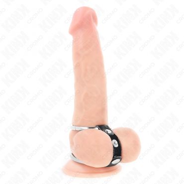 KINK ANILLO PENE DOBLE 38 CM A 5 CM CONECTADOS POR CUERO