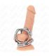 KINK ANILLO PENE TRIPLE METAL CROMADO 38 CM A 5 CM MODELO 1