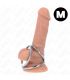 KINK ANILLO PENE TRIPLE METAL CROMADO 38 CM A 5 CM MODELO 2