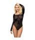 SUBBLIME 952051 BODY DE REJILLA CON MANGA LARGA Y HOMBROS DESCUBIERTOS NEGRO TALLA aNICA