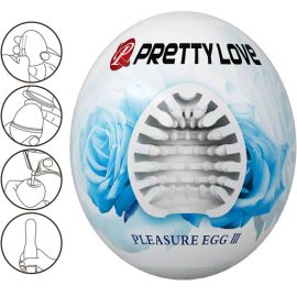 PRETTY LOVE MASTURBADOR MASCULINO HUEVO BLANCO