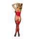 SUBBLIME 951764 BODYSTOCKING DE REJILLA ROJO TALLA aNICA