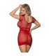 SUBBLIME 951924 VESTIDO DE REJILLA CROCHa CORTO ROJO TALLA aNICA