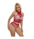 SUBBLIME 952402 SET DE REJILLA CON BRILLANTES ROJO TALLA aNICA