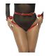 SUBBLIME 953706 ESPOSAS CON CINTURaN BONDAGE ROJO TALLA aNICA