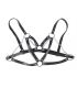 SUBBLIME 953713 CINTURaN DE BONDAGE PUNK HEBILLA METAL NEGRO TALLA aNICA