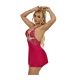 SUBBLIME 954123 BABYDOLL CON DISEaO FLORAL ROJO S M