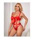 SUBBLIME 954468 BODY SEXY CALADO CON LAZO ROJO S M