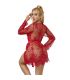 SUBBLIME 953775 CAMISaN DE ENCAJE TANGA ROJO S M