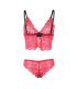 SUBBLIME 953898 CAMISaN DE SEDA Y ENCAJE PANTIES ROJO S M