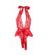 SUBBLIME 953973 BODY SEXY CON VOLANTES CINTURaN ROJO S M