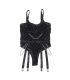 SUBBLIME 954260 BODY CON CADENAS LIGUEROS NEGRO S M