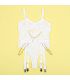 SUBBLIME 954284 BODY CON CADENAS LIGUEROS BLANCO S M