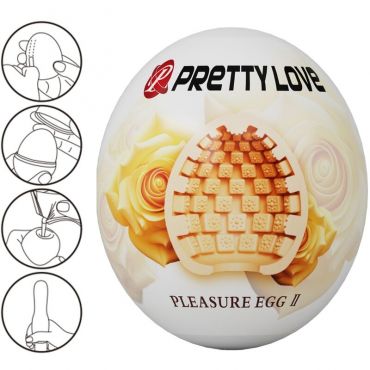 PRETTY LOVE MASTURBADOR MASCULINO HUEVO NATURAL