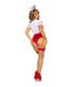 LEG AVENUE DISFRAZ ENFERMERA SEXY ROJO BLANCO S