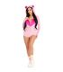 LEG AVENUE BODY OSITO TERCIOPELO ROSA S