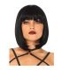 LEG AVENUE PELUCA CORTA DE CORTE BOB NATURAL NEGRO