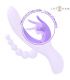 INTENSE MIKO TRIPLE VIBRADOR RABBIT ESTIMULADOR ANAL 7 VIBRACIONES MORADO