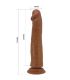 PRETTY LOVE SHARIFE DILDO REALaSTICO 25 CM MULATO