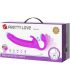 PRETTY LOVE ZANINI DILDO STRAP ON SIN ARNES 10 VIBRACIONES MORADO