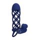 PRETTY LOVE GIANN ANILLO VIBRADOR CON FUNDA DE SILICONA AZUL