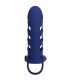 PRETTY LOVE ALTAF ANILLO VIBRADOR CON FUNDA DE SILICONA AZUL