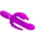 PRETTY LOVE CAMMY TRIPLE VIBRADOR MULTIFUNCIaN 4 EN 1 ROSA