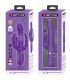 PRETTY LOVE CAMMY TRIPLE VIBRADOR MULTIFUNCIaN 4 EN 1 MORADO