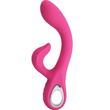 PRETTY LOVE FRITZ VIBRADOR RABBIT 12 VIBRACIONES ROSA