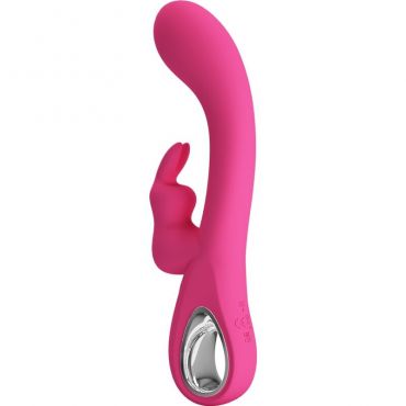 PRETTY LOVE NOVAK VIBRADOR RABBIT 12 VIBRACIONES ROSA