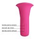 PRETTY LOVE CLYDE VIBRADOR ORAL LENGUA VIBRADORA 12 VIBRACIONES ROSA